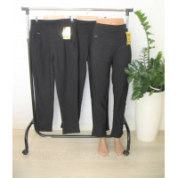 Лосини жіночі, батальні, в формі штанів, з кишенями в дрібну карту термо Верблюжа Вовна JuJube