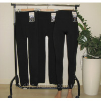 Безшовні лосини з хутром Термо широкий пояс Ластівка