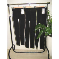 Теплі лосини для дівчаток підлітків на хутрі з лампасом Ойман