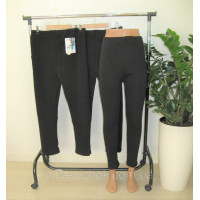 Лосіни термо жіночі  утеплені коротким хутром / великі розміри 3XL/4XL-5XL/6XL BFL