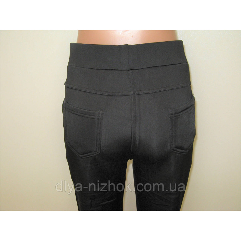 Купити Жіночі штани на хутрі чорні р. 2XL-6XL Kenalin оптом