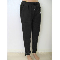 Штани жіночі вельвет на хутрі XL — 5XL з кишенями Kenalin