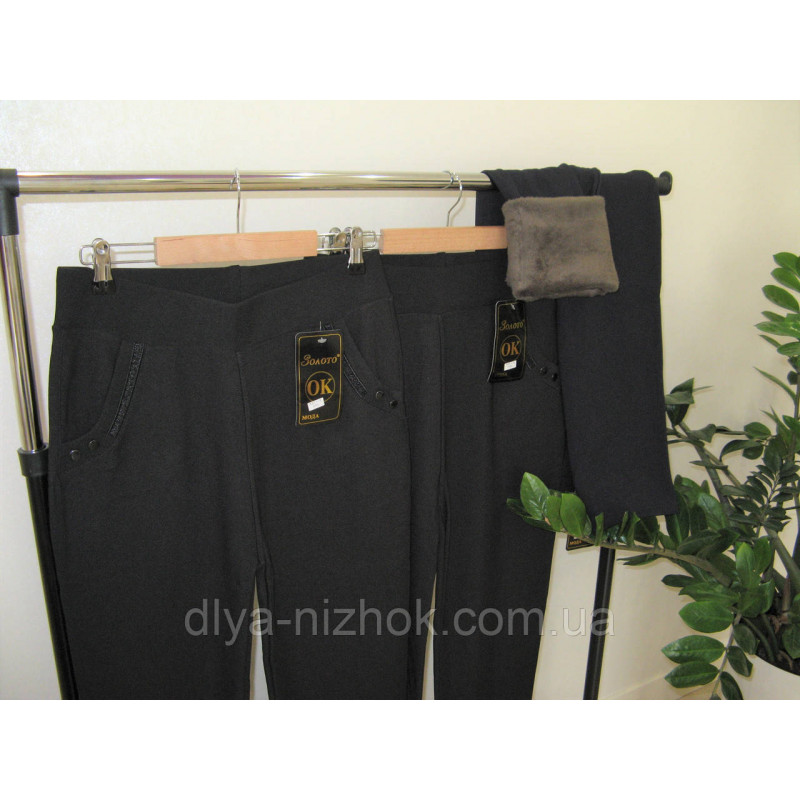 Купити Брюки жіночі  з карманами   на Хутрі , 5XL-7XL 