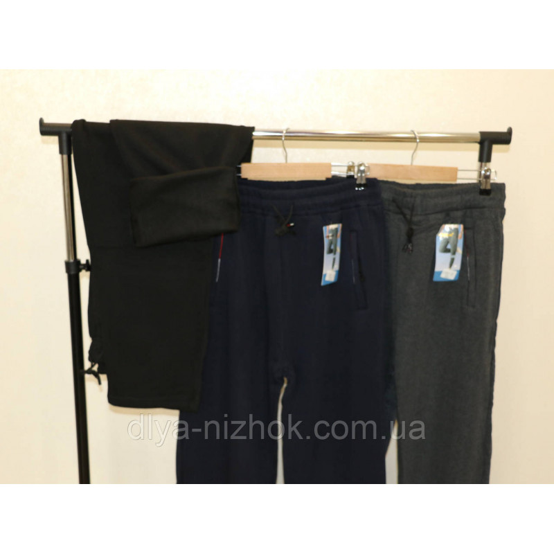 Купити Чоловічі спортивні штани Батал з кишенями  на флісі р. 4-7 XL  Kenalin оптом