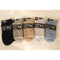Теплі жіночі/молодіжні шкарпетки , вовна норки   р.36-41 Kataya