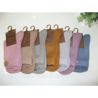 Теплі жіночі/молодіжні шкарпетки ,  кашемір р.36-41 Золото