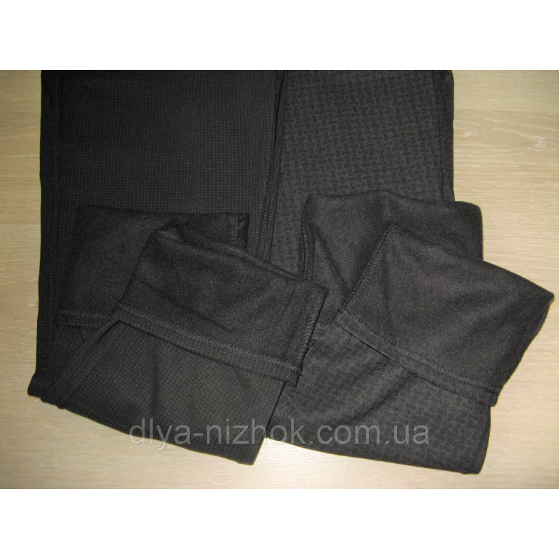 Купити Штани жіночі з візерунком на Флісі, 5XL-7XL Ластівка оптом